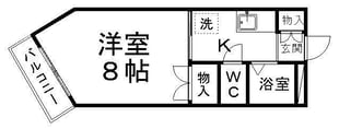 コーポシオンの物件間取画像